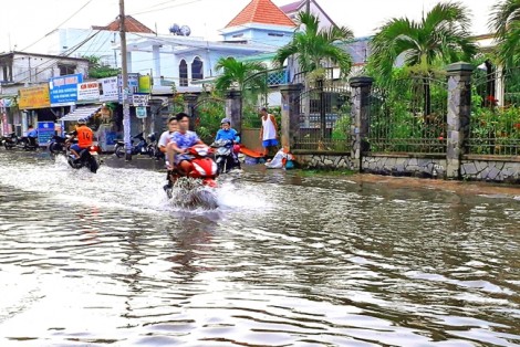 Các dự án chống ngập ở TP.HCM vẫn còn... bì bõm