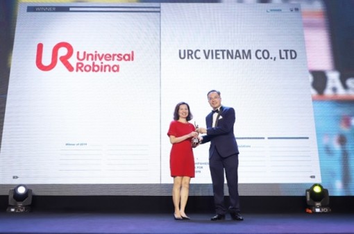 URC Việt Nam đạt giải thưởng ‘Công ty có môi trường làm việc tốt nhất châu Á tại Việt Nam 2019’