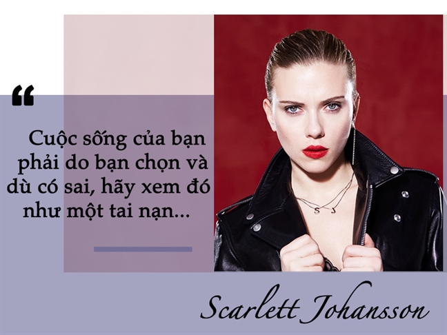 'Goa phu den' Scarlett Johansson: 'Do vo chi lam toi them manh me'