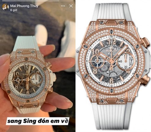 Thú vui sắm đồng hồ tiền tỷ xa xỉ của Mai Phương Thúy