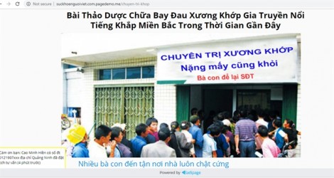 Thực phẩm chức năng vô tư quảng cáo như thuốc chữa bệnh