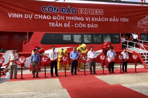 Khai trương tuyến tàu cao tốc 5 sao ra Côn Đảo nhanh nhất