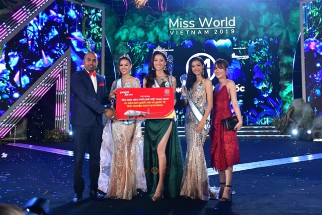 Dang quang Miss World Vietnam 2019, Luong Thuy Linh san sang chinh phuc vuong mien the gioi
