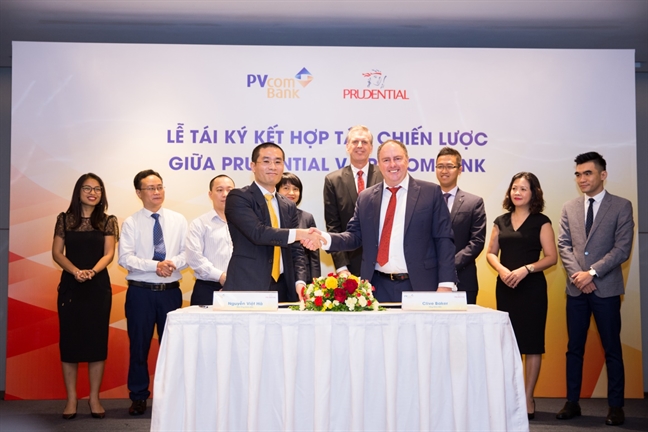 Prudential Viet Nam va PVcomBank mo rong quan he doi tac chien luoc, ky ket hop tac dai han