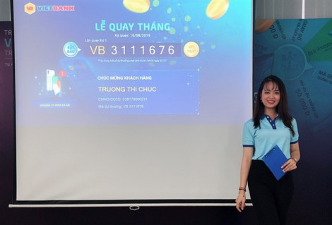 Vietbank công bố danh sách trúng thưởng đợt 1 - Mobile banking Vietbank Digital