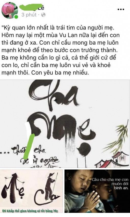 Vui buồn chuyện 'báo hiếu' trên… Facebook