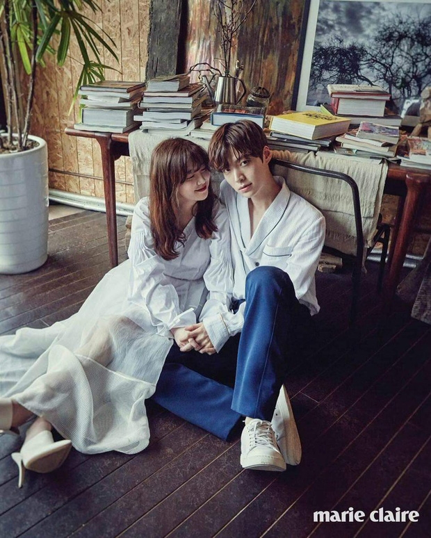 Thoi trang ngot ngao cua 'nang co' Goo Hye Sun va chong tre