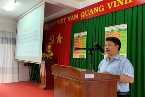 Dự án bữa ăn học đường đến với tỉnh Đăk Nông