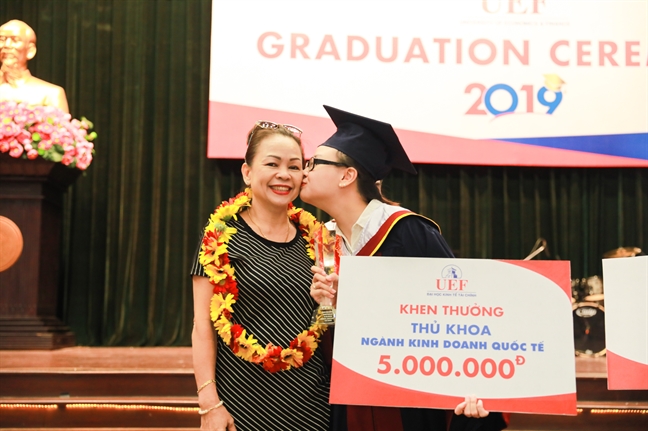 Truong DH Kinh te Tai chinh TP.HCM: Nhieu sinh vien hoc vuot, dat chuan IELTS 5.5