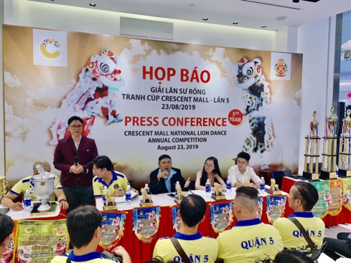 Crescent Mall tổ chức giải đấu lân sư rồng lớn nhất từ trước tới nay