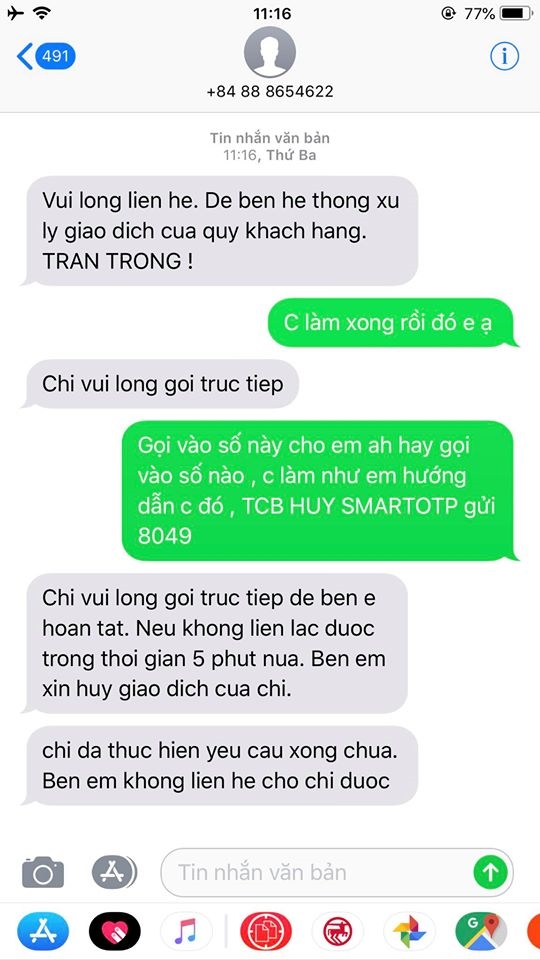 Lam gi khi nguoi la chiem tai khoan ngan hang cua minh?