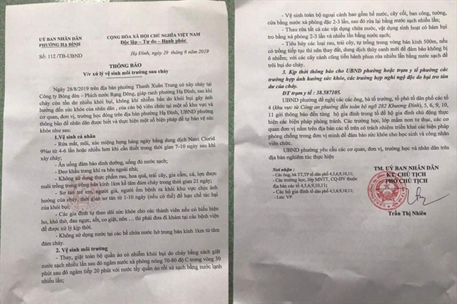 Phich nuoc Rang Dong be, co lam phong nguoi co trach nhiem?