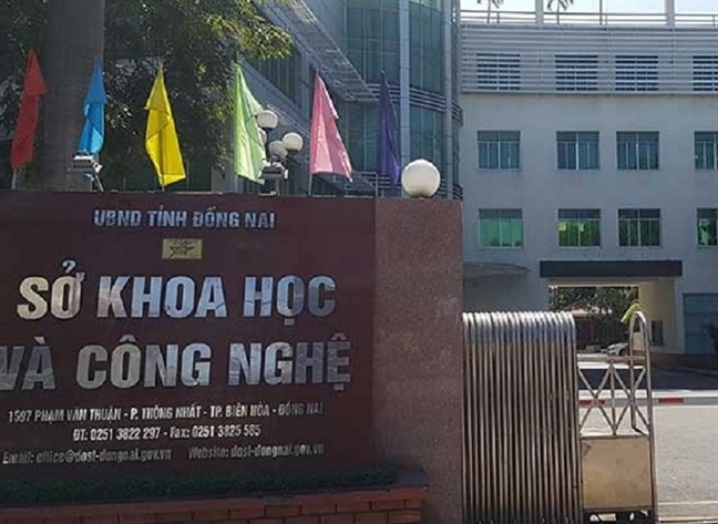 Dong Nai xem xet ky luat lanh dao, nguyen lanh dao So Khoa hoc va Cong nghe