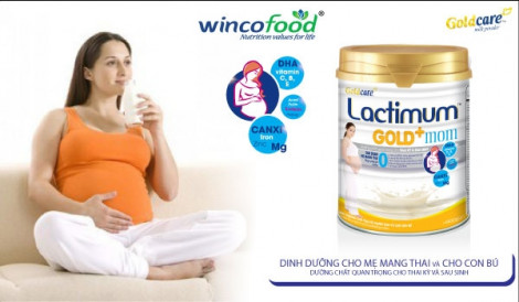 Lactimum gold+ mom – Dinh dưỡng cần thiết cho mẹ bầu và cho con bú