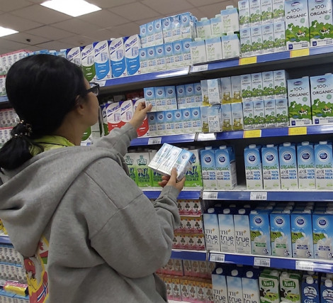 Xu hướng chọn sữa organic nhập khẩu