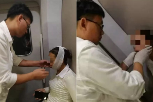 Cười thả ga, người phụ nữ bị sái quai hàm