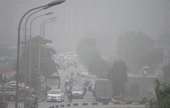 Nong do bui min o Ha Noi cao nhat 5 nam qua, nguoi dan duoc khuyen cao han che ra ngoai