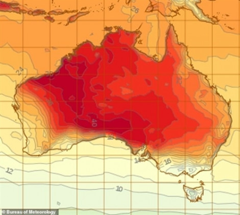Úc đón đợt nóng lên đến 40 độ C ngay giữa mùa xuân