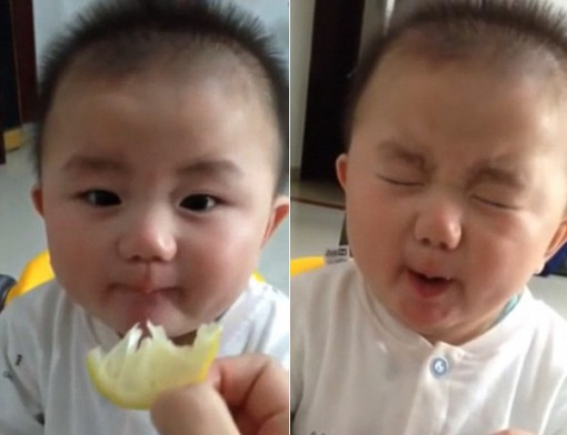 Tại sao nhăn mặt khi ăn chua?