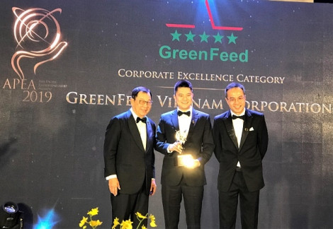 GreenFeed Việt Nam nhận giải thưởng Doanh nghiệp châu Á – Thái Bình Dương 2019