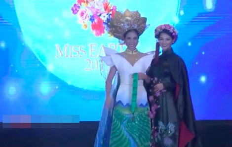 Trang phục truyền thống Việt Nam tại ‘Hoa hậu Trái đất 2019’ có giải