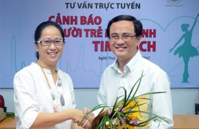 Tư vấn trực tuyến 'Cảnh báo người trẻ mắc bệnh tim mạch'