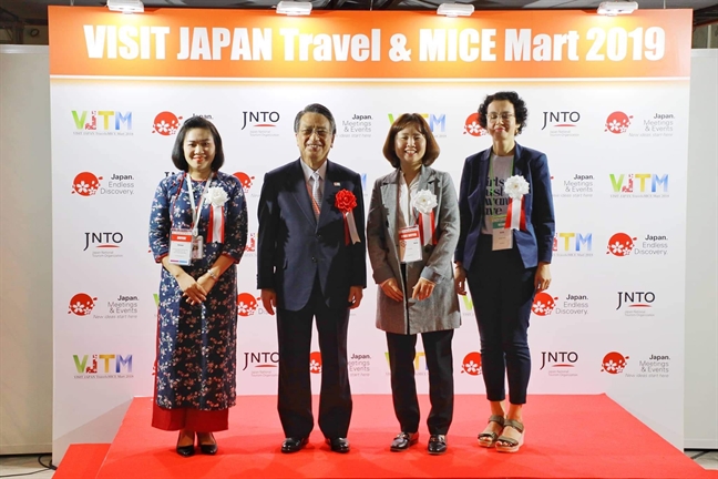 Cong ty VJSC nhạn giai thuong ‘Japan Best Incentive Travel Awards 2019’ của Nhạt Bản