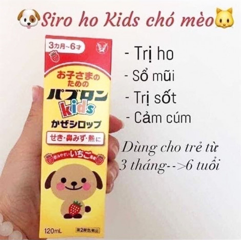 Cho con uống thuốc mà dễ dãi  như...  ăn kẹo