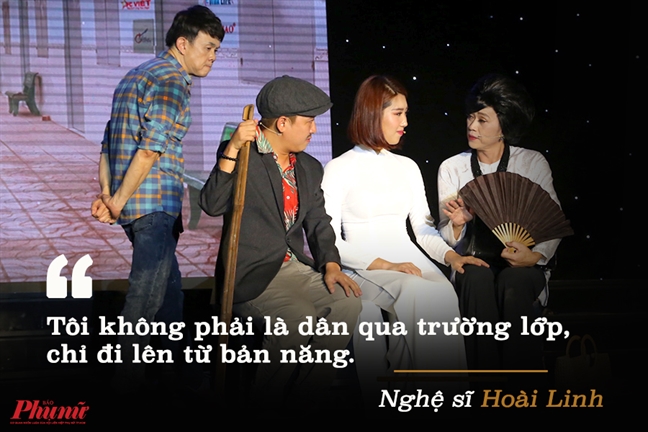 NSUT Hoai Linh: 'Toi khong con nho nua de len san khau nhang nhit, dua gion'
