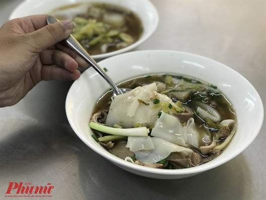 Mot lan thu mon hu tieu ho 'kho an' nhung doc dao, la mieng cua nguoi Tieu