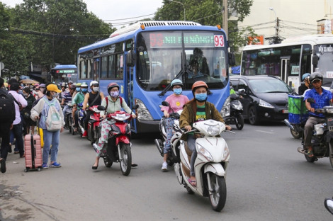 TP.HCM tăng cường kiểm tra khí thải ô tô, xe buýt