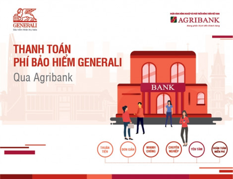 Generali Việt Nam triển khai kênh đóng phí bảo hiểm qua mạng lưới của Agribank trên toàn quốc