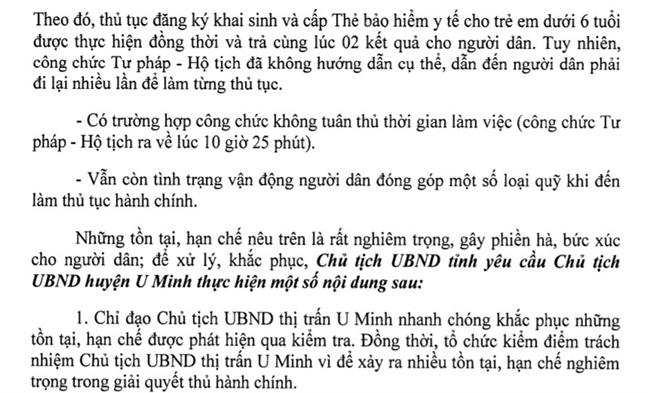 Cung nguoi dan di lam thu tuc, cong chuc tinh ghi nhan 'bi nhung nhieu, lam kho'