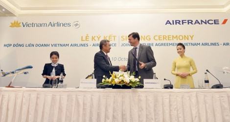 Liên doanh Vietnam Airlines và Air France đạt hơn nửa triệu lượt hành khách