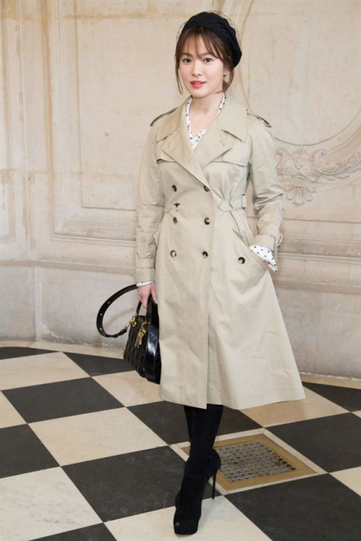 Học sao Hàn cách phối trench coat ngày trở lạnh vừa đẹp vừa sang