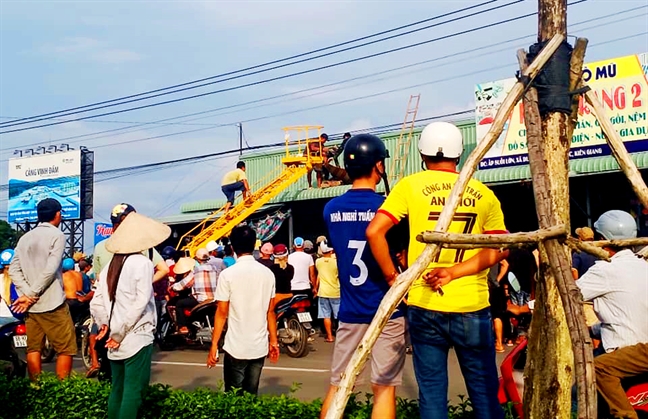 Mot si quan quan doi bi dien giat chet tai Phu Quoc