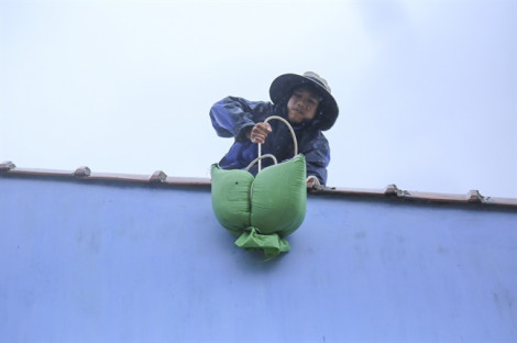 Người dân Khánh Hòa chèn chống nhà cửa, sẵn sàng ứng phó cơn bão số 6