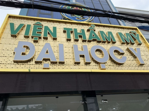 Viện Thẩm mỹ Đại học Y ở TP.HCM tiêm filler, chích botox không phép