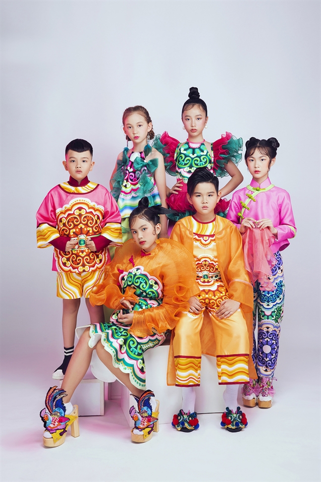 Hon 100 mau nhi da quoc gia quy tu tai Asian Kids Fashion Week 2020