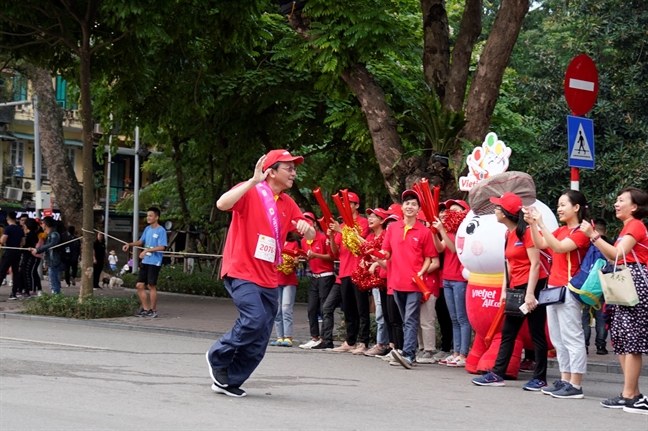 Vietjet dong hanh cung giai chay tiep suc vi an toan giao thong 2019