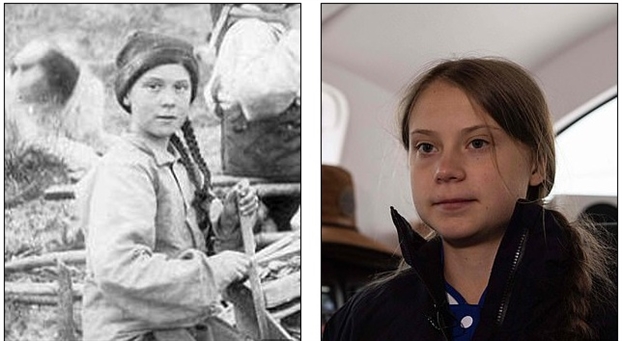 Greta Thunberg la nha du hanh vuot thoi gian ?