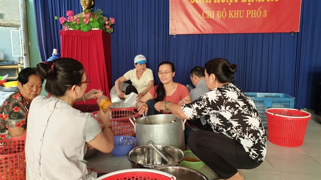 Bep com yeu thuong den tu tam long thien nguyen