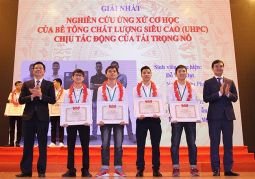 10 đề tài đạt giải nhất sinh viên nghiên cứu khoa học