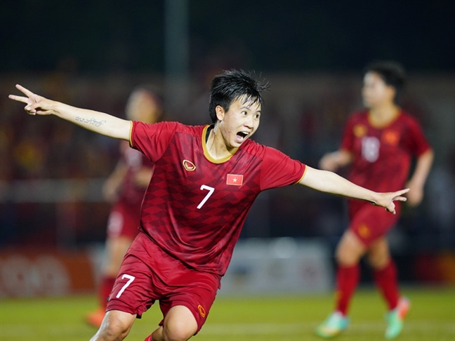 Ha Philippines 2-0, tuyen nu Viet Nam gap lai Thai Lan o tran chung ket