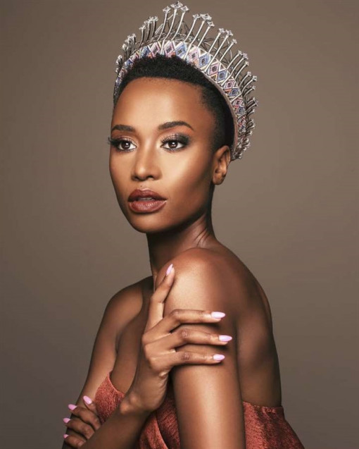 Nhan sắc người đẹp da màu Nam Phi vừa trở thành tân Hoa hậu Hoàn vũ 2019