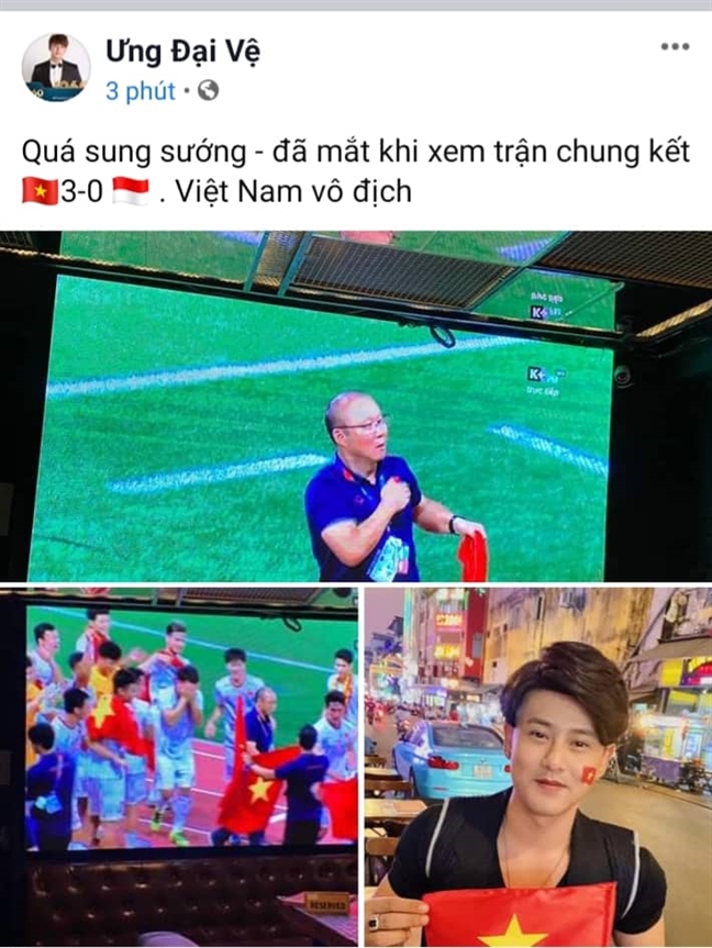 Nghe si Viet 'bao mang' mung Viet Nam vo dich SEA Games sau 30 nam