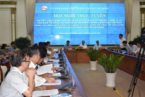 Phó chủ tịch UBND TP.HCM Võ Văn Hoan: 'Trận này 'đánh' cho bằng được các tổ chức vi phạm trật tự xây dựng'