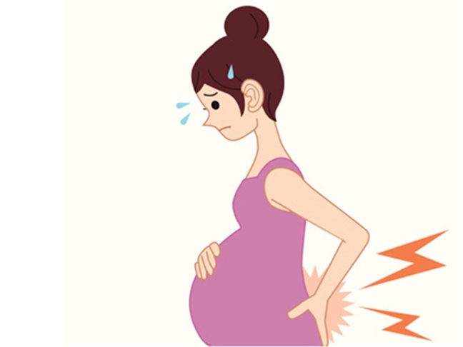 Tai sao phu nu dau lung khi mang thai?