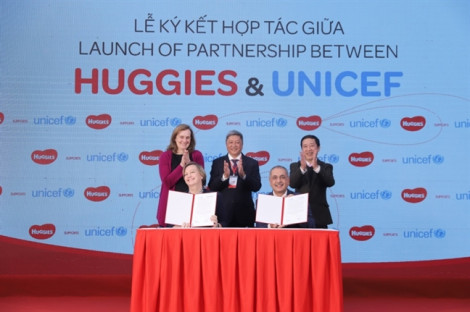 Công ty Kimberly-Clark và UNICEF công bố dự định hợp tác tại Việt Nam