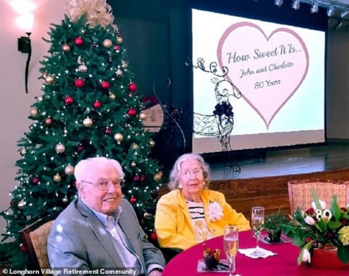 Đôi vợ chồng già nhất thế giới kỷ niệm 80 năm ngày cưới